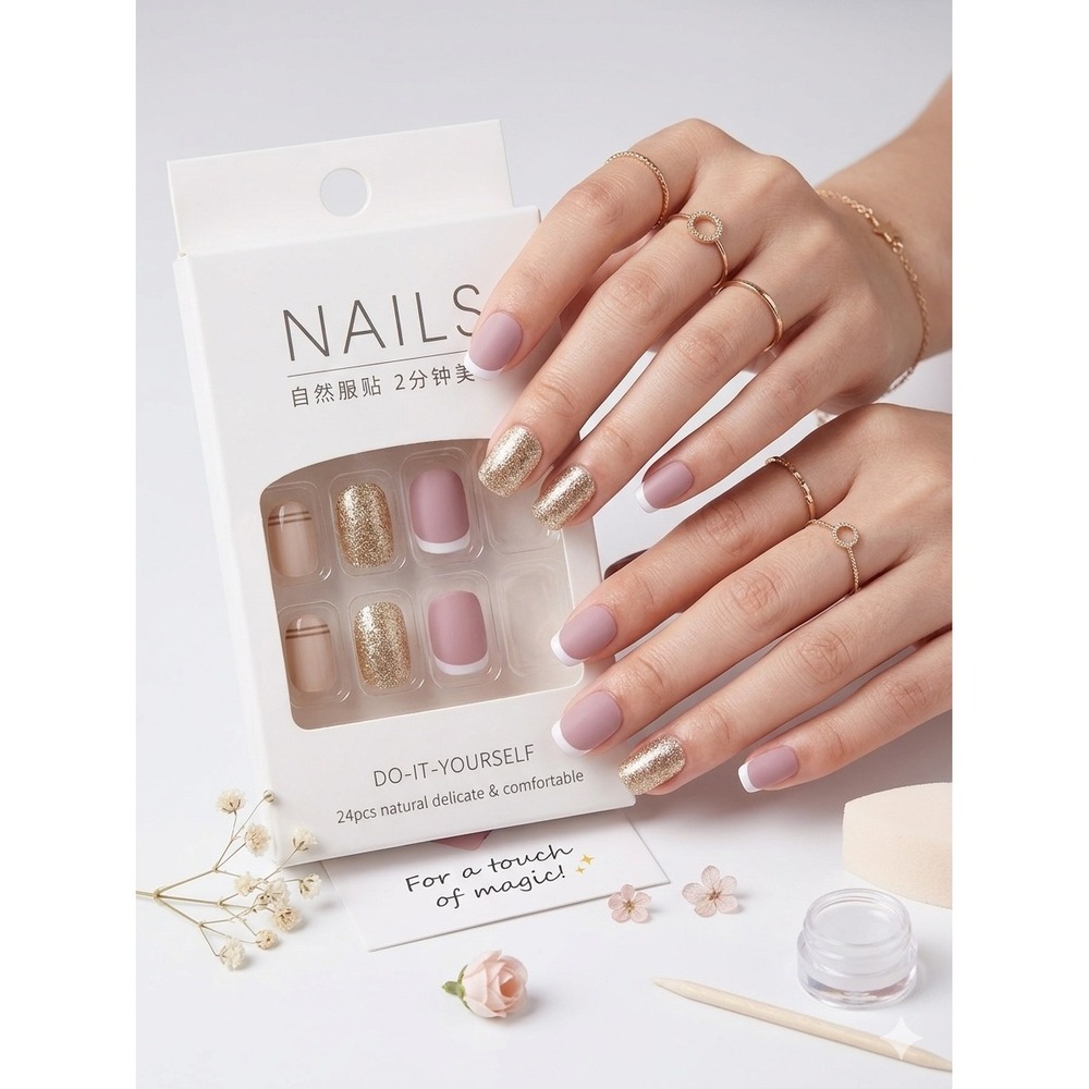 NIB Do-it-yourself DIY Press-on Nails